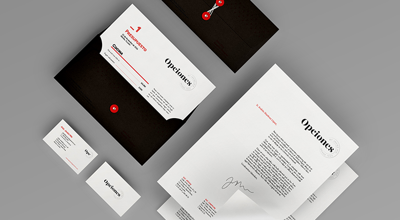 Opciones by Javier Mir - Stationery